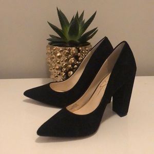 Jessica Simpson Tanysha Stacked Heel Pump